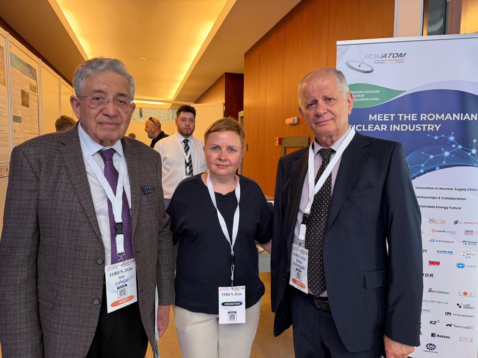 Reprezentanți ROMATOM și parteneri la FOREN 2026