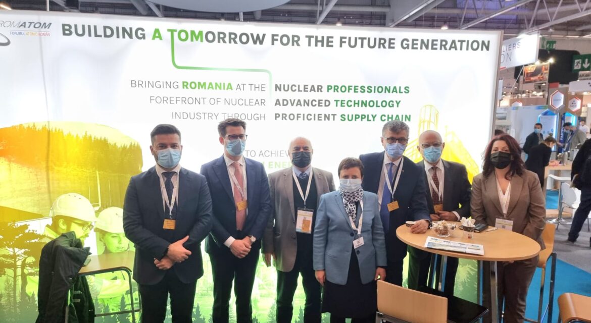 Forumul Atomic Roman (ROMATOM) prezent la Expozitia Mondiala Nucleara (WNE 2021) alaturi de gigantii industriei nucleare